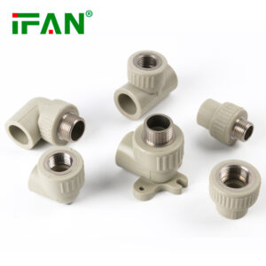 1/2-1" PN25 Brass Insert Male Thread Seated Elbow All Types Of PPR Pipe Fittings