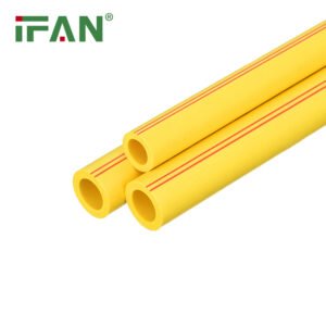 Yellow Color Plastic PPR Water Pipe