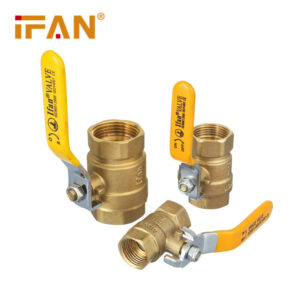 Yellow Gas Ball Valve