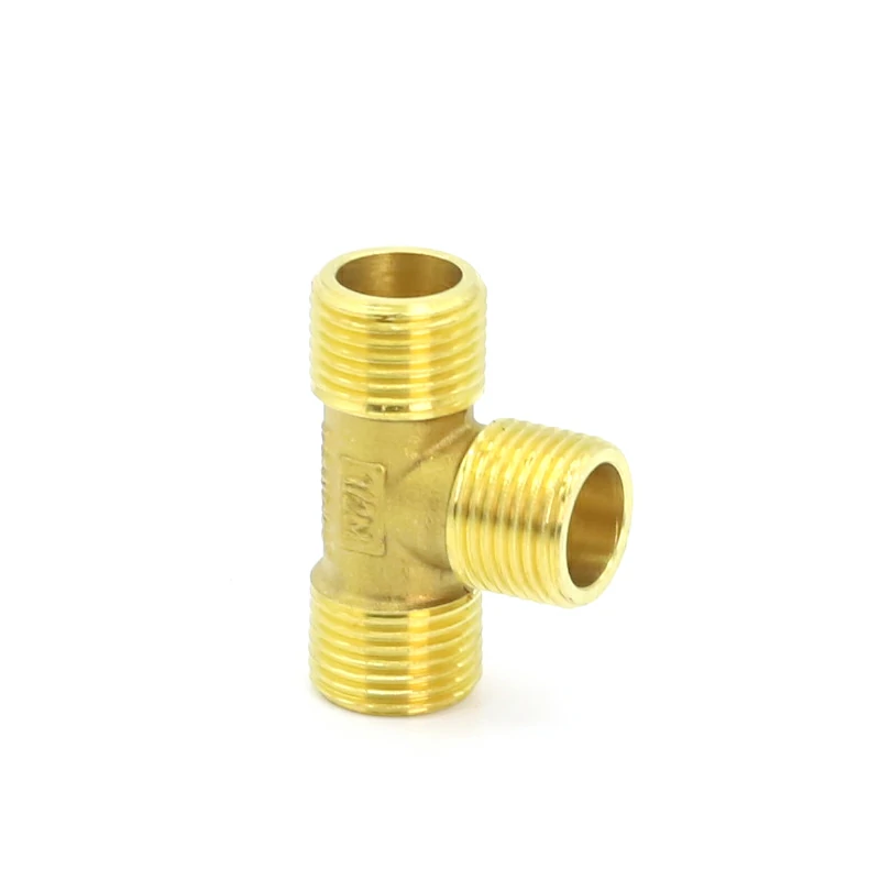 brass fitting male tee