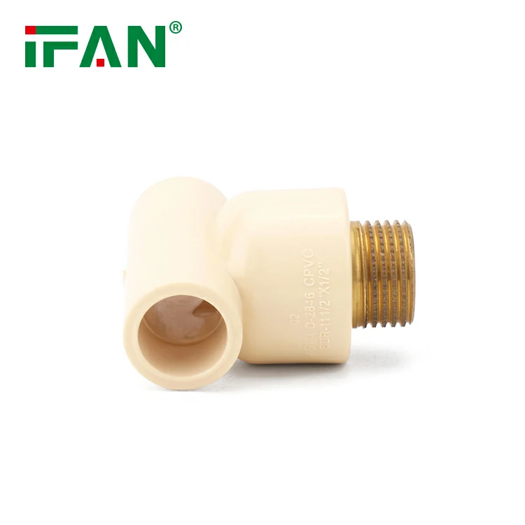 IFAN ASTM2846 Brass PVC Tee - Image 2