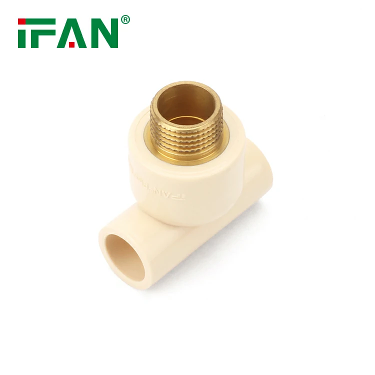 IFAN ASTM2846 Brass PVC Tee - Image 3