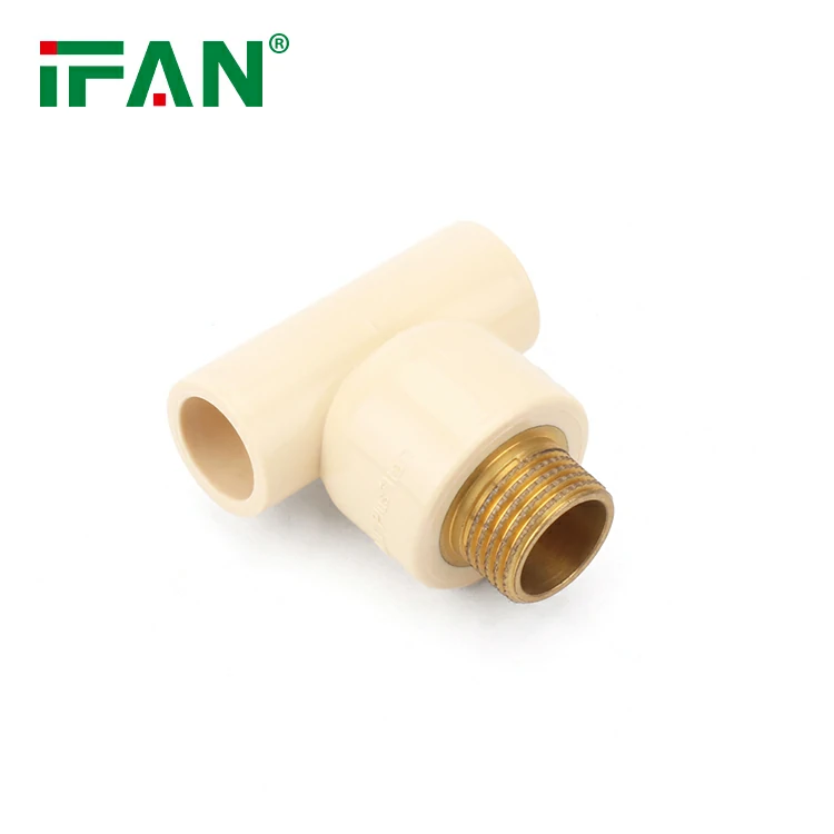 IFAN ASTM2846 Brass PVC Tee - Image 4