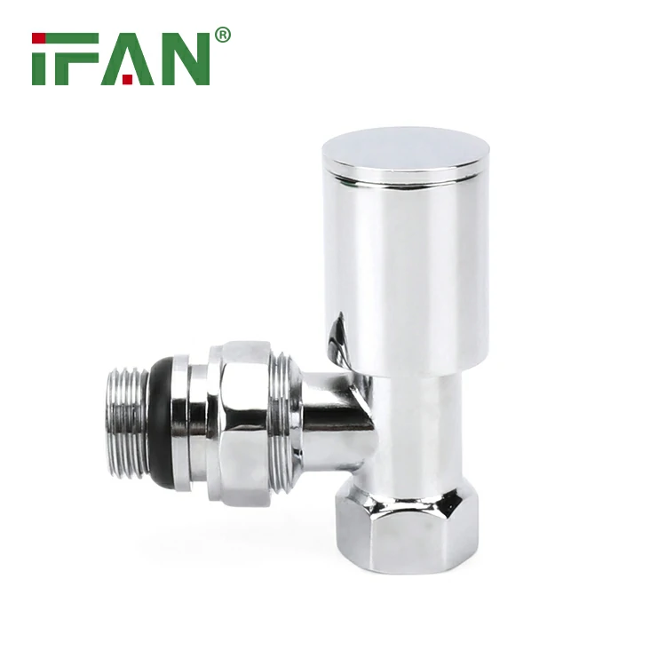 IFAN ASTM F2788 Chrome-Plated Angle Thermostatic Valves - Image 2