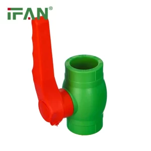 PPR Red Ball Valve