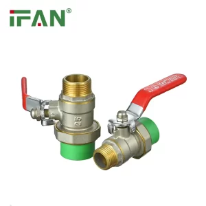 PPR Union Male Ball Valve