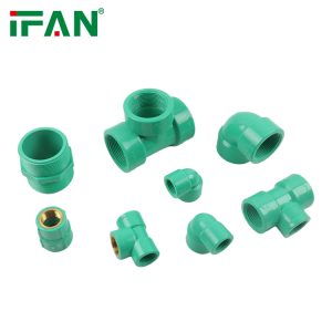 EN ISO 1452 UPVC green fittings