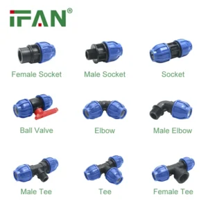 HDPE Fitting Female Elbow in Plumbing Systems DIN 8074
