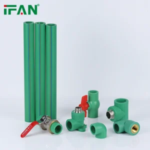 Brass Inserted Double Union Fitting for PPR Pipes – IFAN OEM