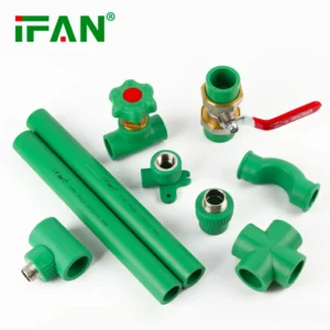 OEM PPR Brass Thread Double Union Fitting from IFAN