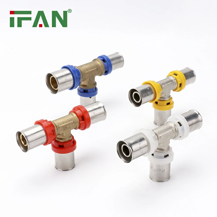 Brass Tee Press Fittings