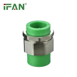 PPR Brass Double Union