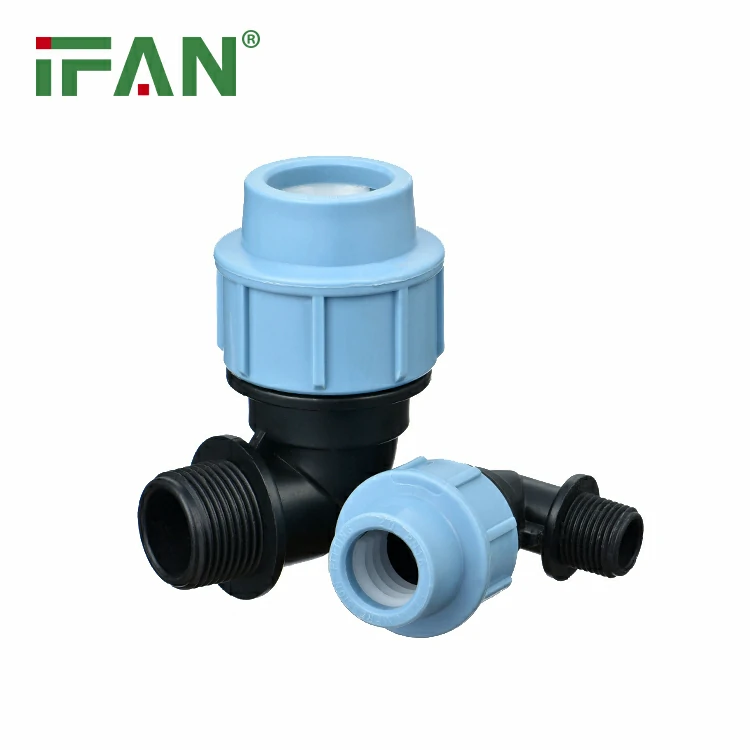 PP Male Elbow Fitting