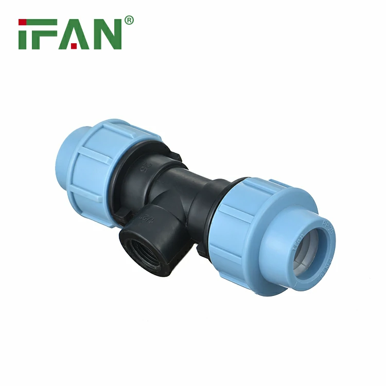 IFAN ASTM D3035 Plastic HDPE Female Tee PP Fitting - Image 2