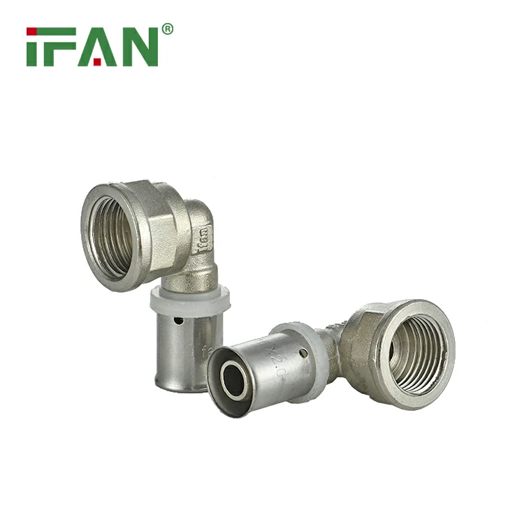 brass pex thread elbow