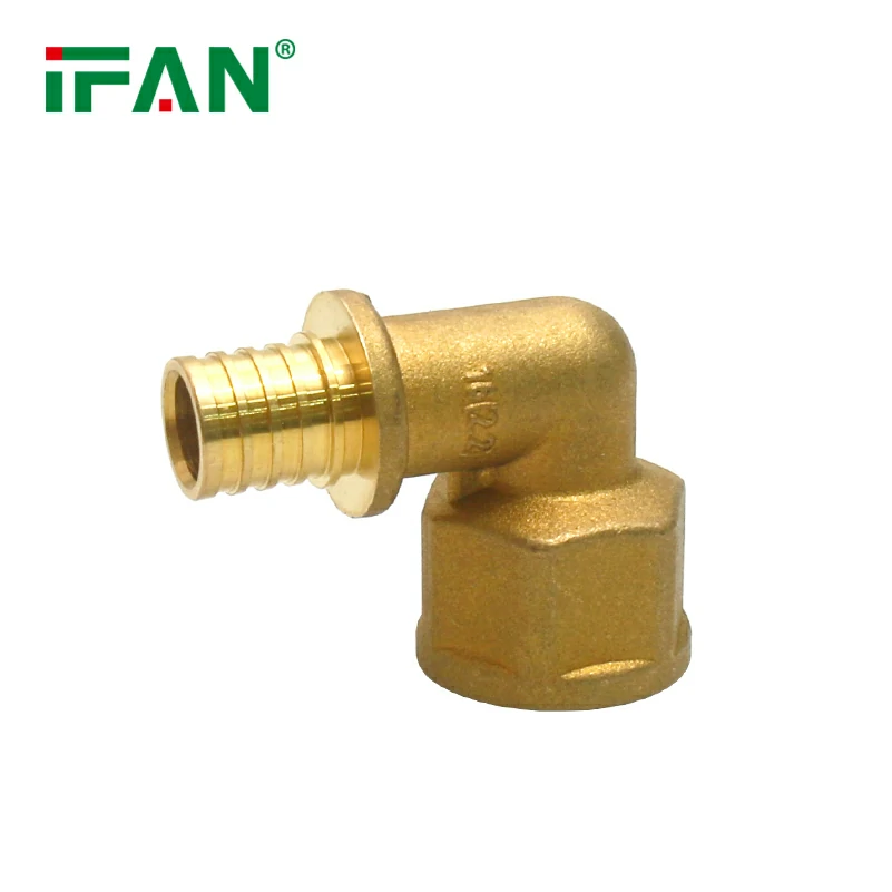 Brass sliding female elbow fittings