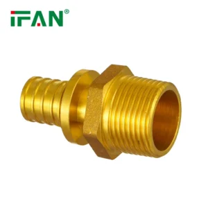 Brass sliding male socket fittings