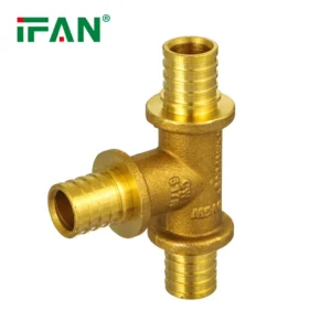 Brass sliding tee fittings