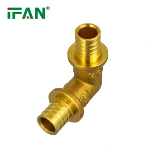 Brass sliding fittings elbow