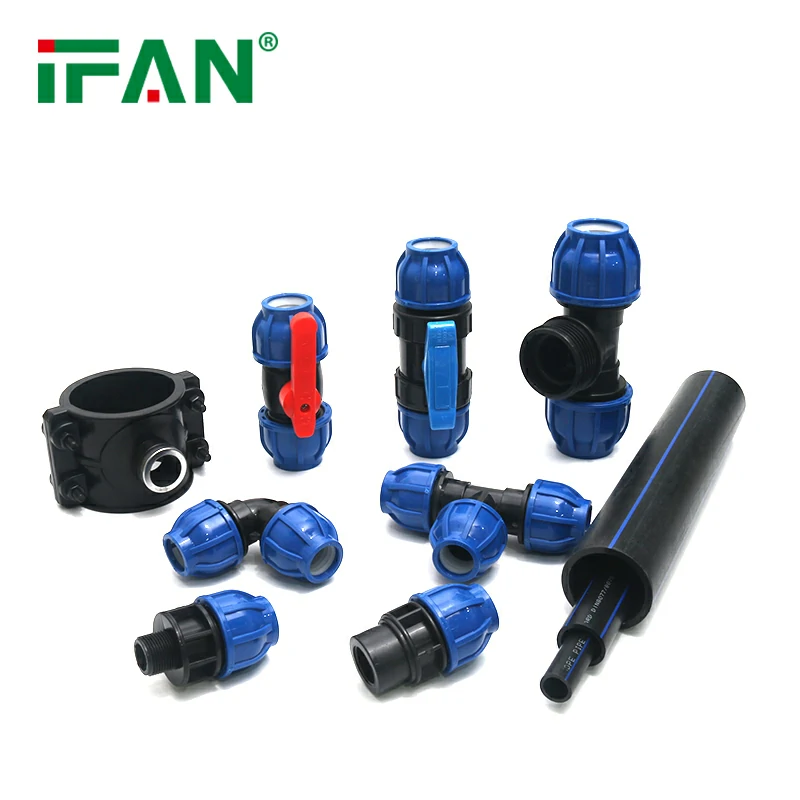 PE pipe fittings
