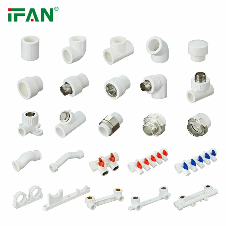 white ppr pipe fittings