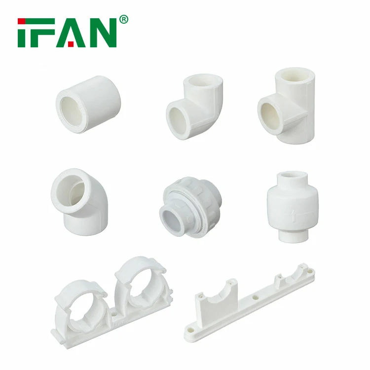 white ppr pipe fittings