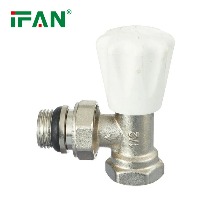 Brass radiator valve