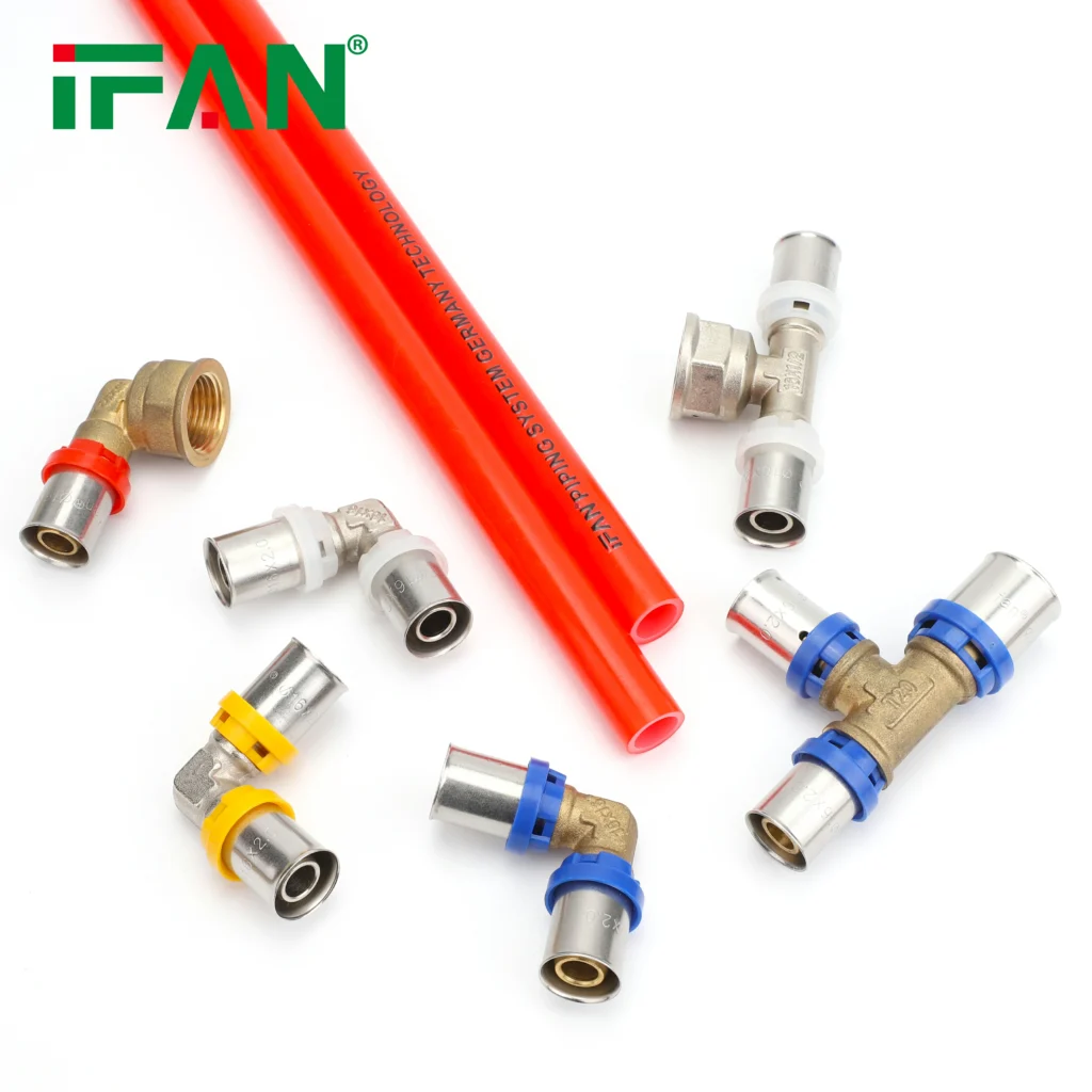 PEX press fittings
