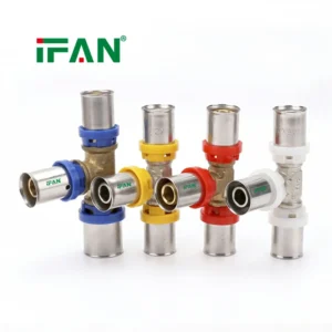 PEX press fittings
