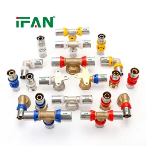 PEX press fittings
