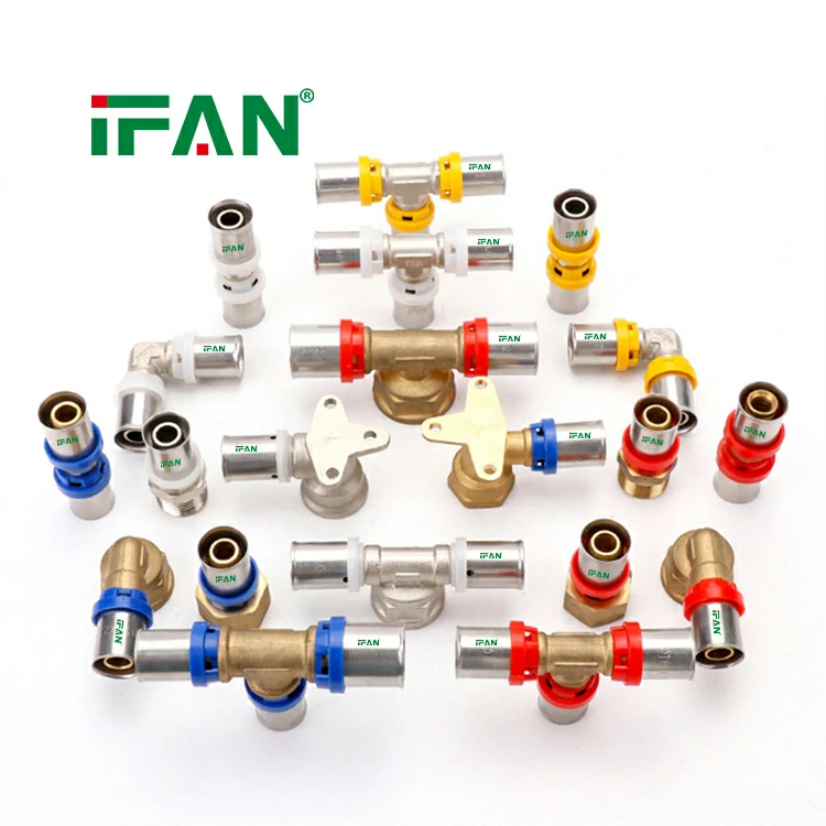 PEX press fittings