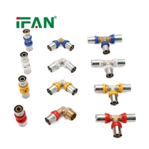 PEX press fittings