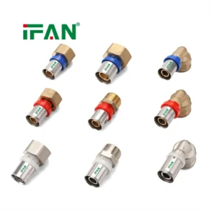 PEX press fittings