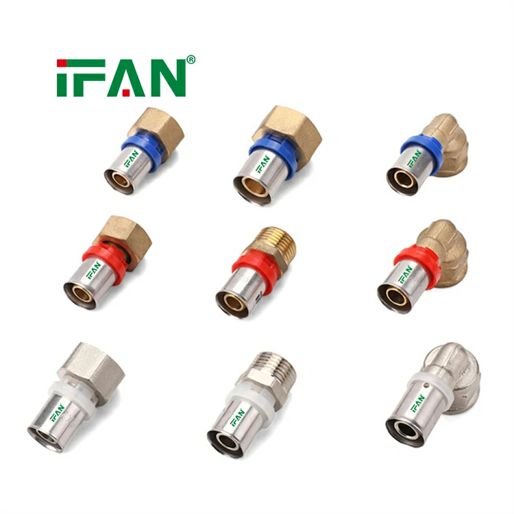 PEX press fittings