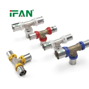PEX press fittings
